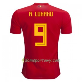 Koszulka Belgia R.Lukaku 9 Domowe Koszulki Piłkarskie Mistrzostwa Świata 2018